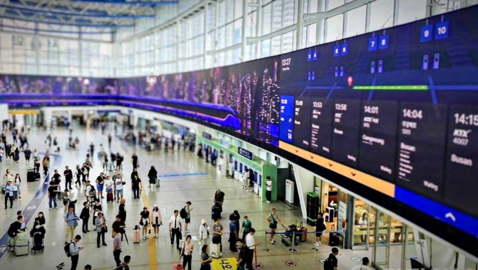 KTX 서울역 공공매체 마스터플랜